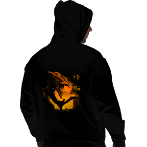 Daily_Deal_Shirts Pullover Hoodies, Unisex / Small / Black Rodan Kaiju