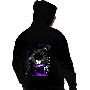Daily_Deal_Shirts Pullover Hoodies, Unisex / Small / Black Shadow Monarch
