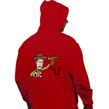 Load image into Gallery viewer, Secret_Shirts Pullover Hoodies, Unisex / Small / Red Snake In A Boot
