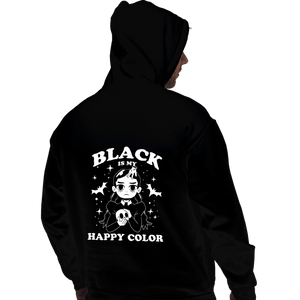Daily_Deal_Shirts Pullover Hoodies, Unisex / Small / Black Macabre Duo