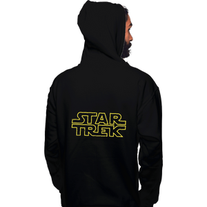 Shirts Zippered Hoodies, Unisex / Small / Black Star Trek Wars