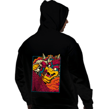 Load image into Gallery viewer, Secret_Shirts Pullover Hoodies, Unisex / Small / Black Attack On Bowser!
