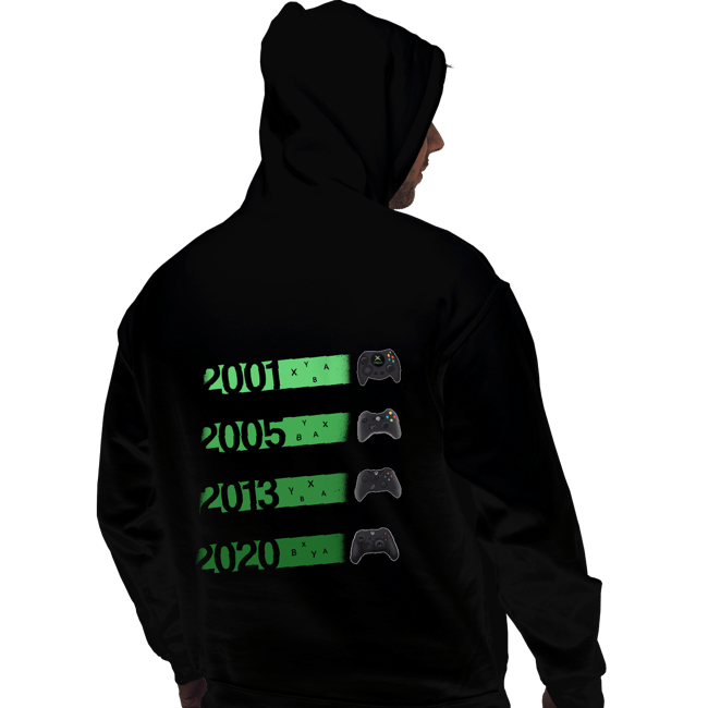 Shirts Pullover Hoodies, Unisex / Small / Black 2001 Controller