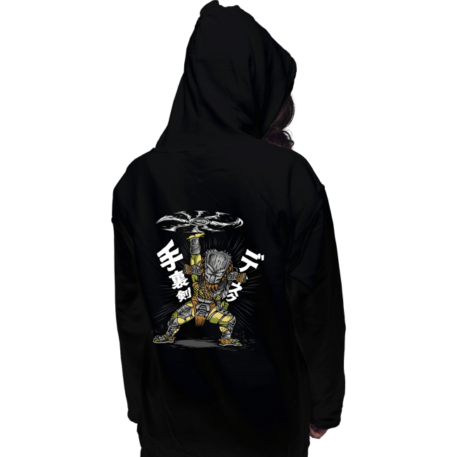 Daily_Deal_Shirts Pullover Hoodies, Unisex / Small / Black Shuriken Disk