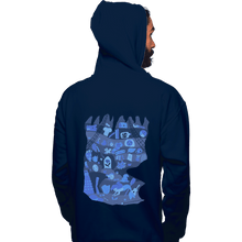 Load image into Gallery viewer, Shirts Zippered Hoodies, Unisex / Small / Navy Part Of My World
