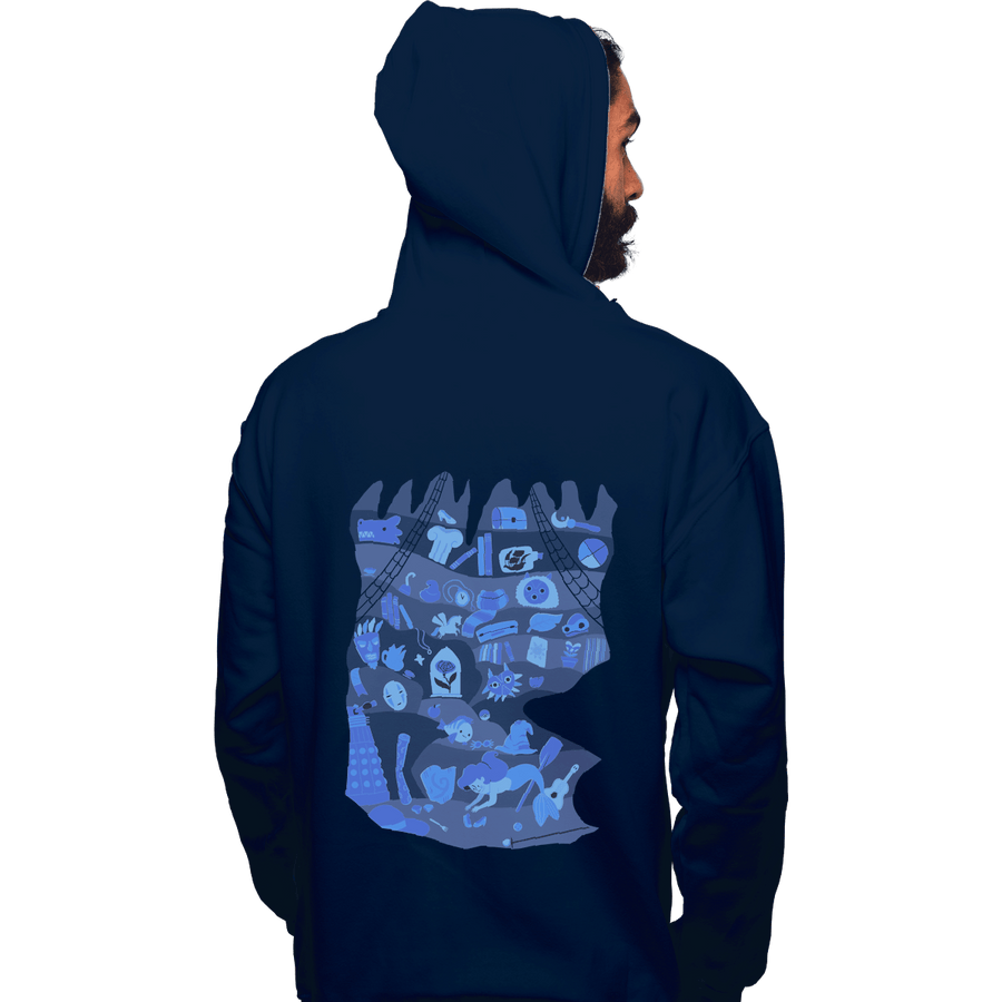 Shirts Zippered Hoodies, Unisex / Small / Navy Part Of My World