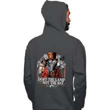 Load image into Gallery viewer, Daily_Deal_Shirts Pullover Hoodies, Unisex / Small / Charcoal Light The Lamp Not the Rat
