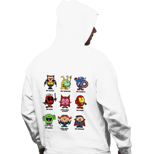 Secret_Shirts Pullover Hoodies, Unisex / Small / White Marvels