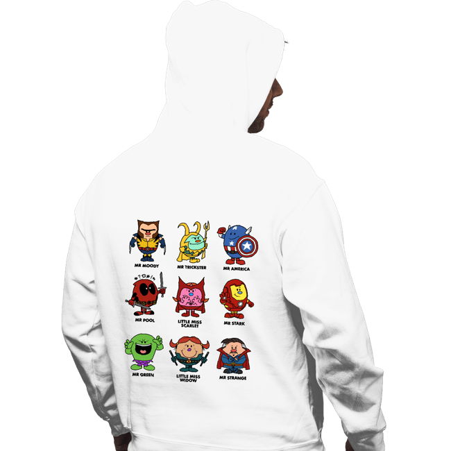 Secret_Shirts Pullover Hoodies, Unisex / Small / White Marvels