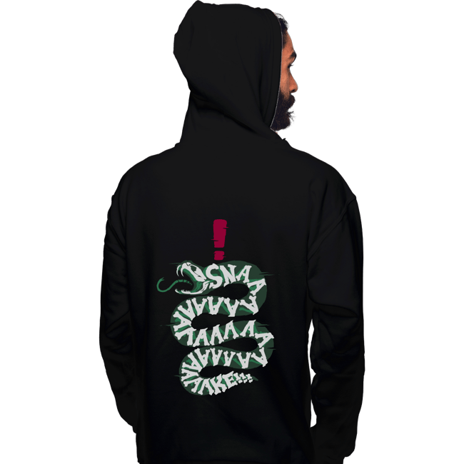 Daily_Deal_Shirts Pullover Hoodies, Unisex / Small / Black SNAAAAKE!!
