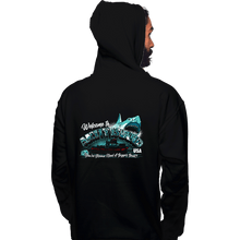 Load image into Gallery viewer, Shirts Pullover Hoodies, Unisex / Small / Black Welcome To Amity Island
