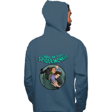 Load image into Gallery viewer, Daily_Deal_Shirts Pullover Hoodies, Unisex / Small / Indigo Blue Spider-Monkey
