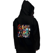 Load image into Gallery viewer, Secret_Shirts Pullover Hoodies, Unisex / Small / Black Batfam V Arkham
