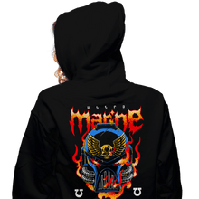 Load image into Gallery viewer, Sold_Out_Shirts Pullover Hoodies, Unisex / Small / Black Ultramarine Metal

