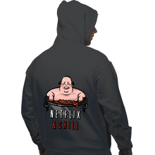 Load image into Gallery viewer, Secret_Shirts Pullover Hoodies, Unisex / Small / Charcoal Netflix And Chili
