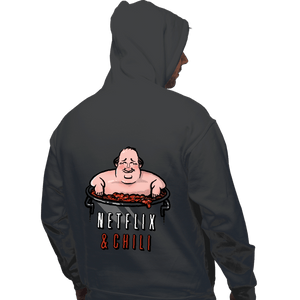Secret_Shirts Pullover Hoodies, Unisex / Small / Charcoal Netflix And Chili