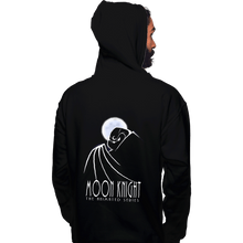 Load image into Gallery viewer, Secret_Shirts Pullover Hoodies, Unisex / Small / Black Moon Knight The Animated Series
