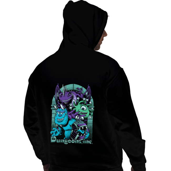 Daily_Deal_Shirts Pullover Hoodies, Unisex / Small / Black Dungeons Inc