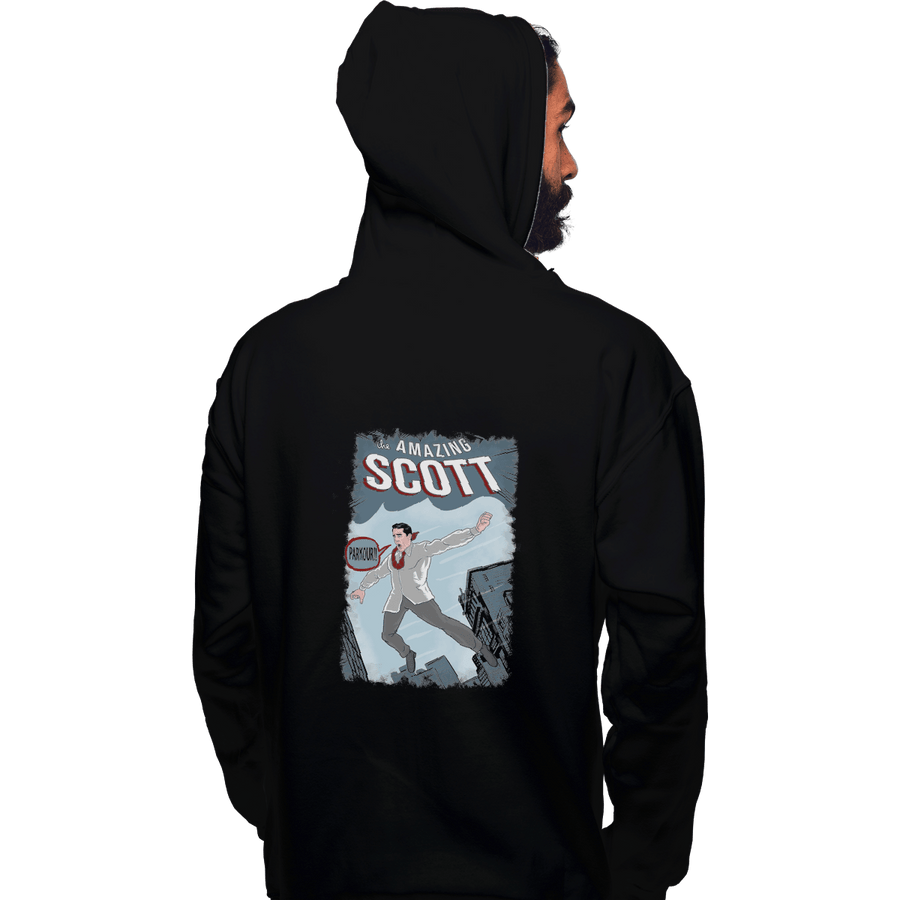 Shirts Zippered Hoodies, Unisex / Small / Black The Amazing Scott