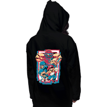 Load image into Gallery viewer, Daily_Deal_Shirts Pullover Hoodies, Unisex / Small / Black Retro Heroes
