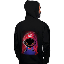 Load image into Gallery viewer, Secret_Shirts Pullover Hoodies, Unisex / Small / Black Mario Glitch
