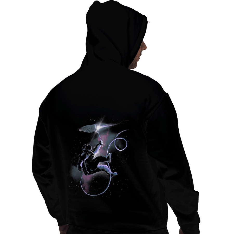 Shirts Pullover Hoodies, Unisex / Small / Black Catching Stars