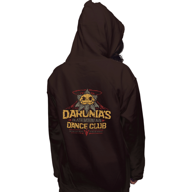 Shirts Pullover Hoodies, Unisex / Small / Dark Chocolate Darunia's Death Mountain