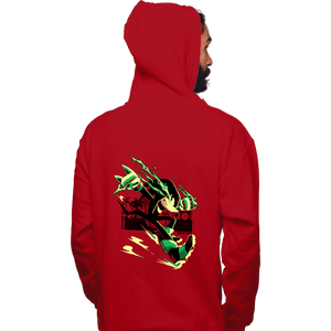 Daily_Deal_Shirts Pullover Hoodies, Unisex / Small / Red The Strongest Dude