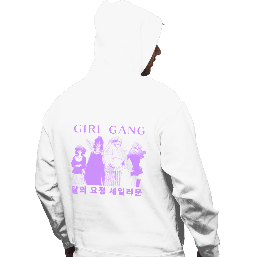 Shirts Zippered Hoodies, Unisex / Small / White Outer Gang