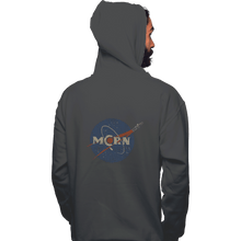 Load image into Gallery viewer, Shirts Pullover Hoodies, Unisex / Small / Charcoal Martian Navy
