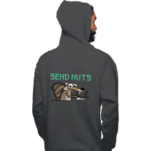 Load image into Gallery viewer, Shirts Pullover Hoodies, Unisex / Small / Charcoal Send Nuts
