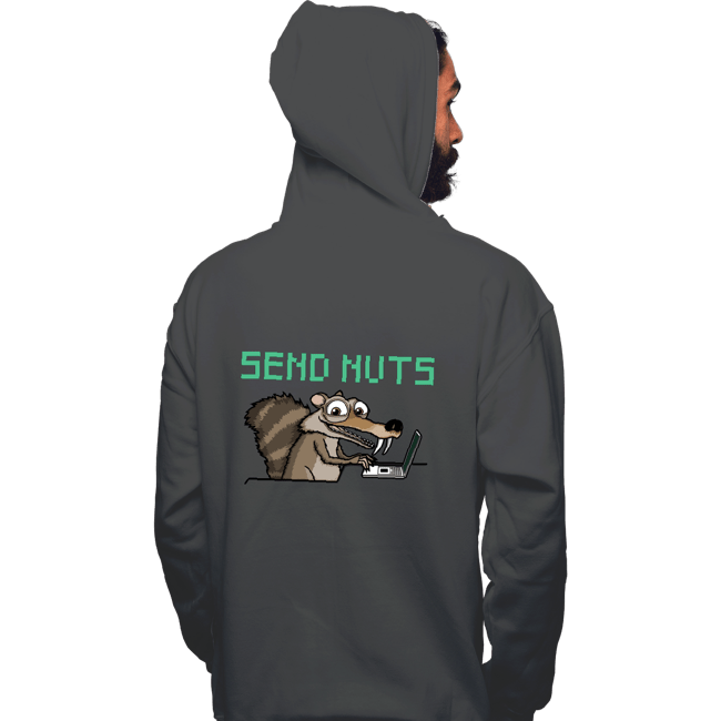 Shirts Pullover Hoodies, Unisex / Small / Charcoal Send Nuts
