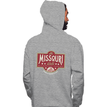 Load image into Gallery viewer, Shirts Zippered Hoodies, Unisex / Small / Sports Grey The Missouri Belle
