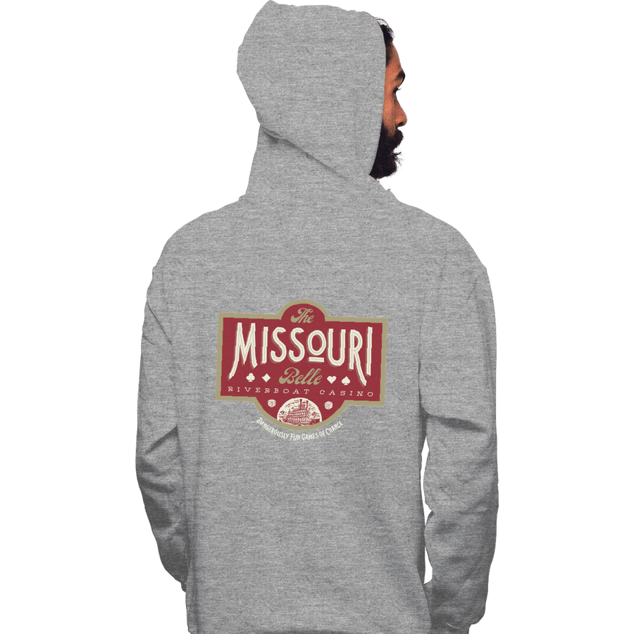 Shirts Zippered Hoodies, Unisex / Small / Sports Grey The Missouri Belle
