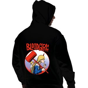 Daily_Deal_Shirts Pullover Hoodies, Unisex / Small / Black Blood Girl