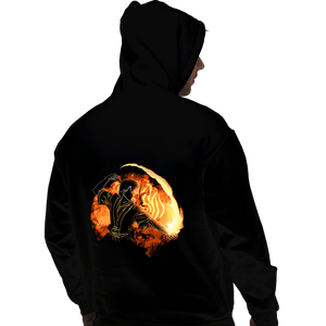 Daily_Deal_Shirts Pullover Hoodies, Unisex / Small / Black Fire Bender Orb
