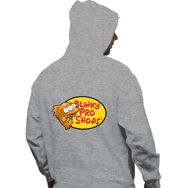 Daily_Deal_Shirts Pullover Hoodies, Unisex / Small / Sports Grey Blinky Pro Shops