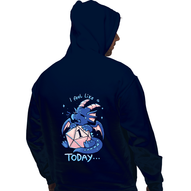 Daily_Deal_Shirts Pullover Hoodies, Unisex / Small / Navy Rolled A 1 Today