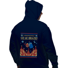 Load image into Gallery viewer, Shirts Pullover Hoodies, Unisex / Small / Navy Ce Le Brate
