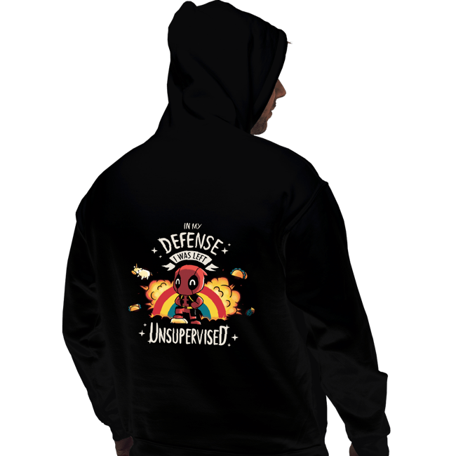 Shirts Pullover Hoodies, Unisex / Small / Black Unsupervised Deadpool