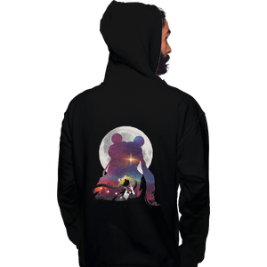 Shirts Zippered Hoodies, Unisex / Small / Black Usagi