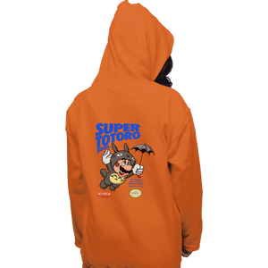 Shirts Pullover Hoodies, Unisex / Small / Orange Super Totoro Bros