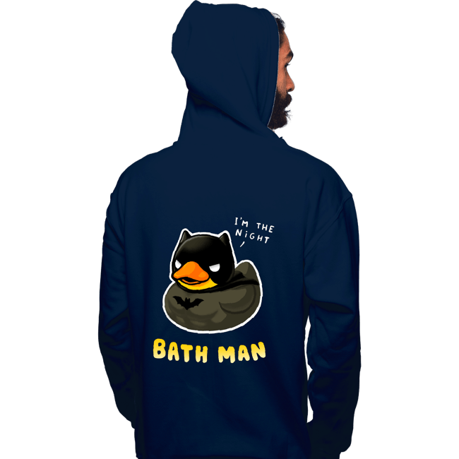 Secret_Shirts Pullover Hoodies, Unisex / Small / Navy The Bath Man