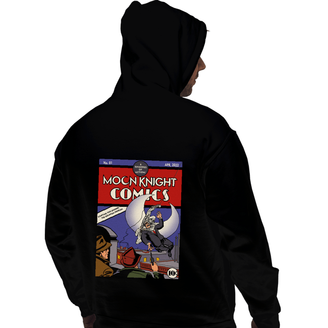 Secret_Shirts Pullover Hoodies, Unisex / Small / Black Moon Detective