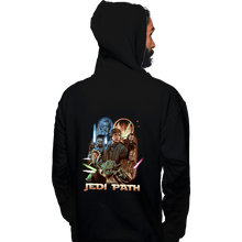 Load image into Gallery viewer, Shirts Pullover Hoodies, Unisex / Small / Black Jedi Path
