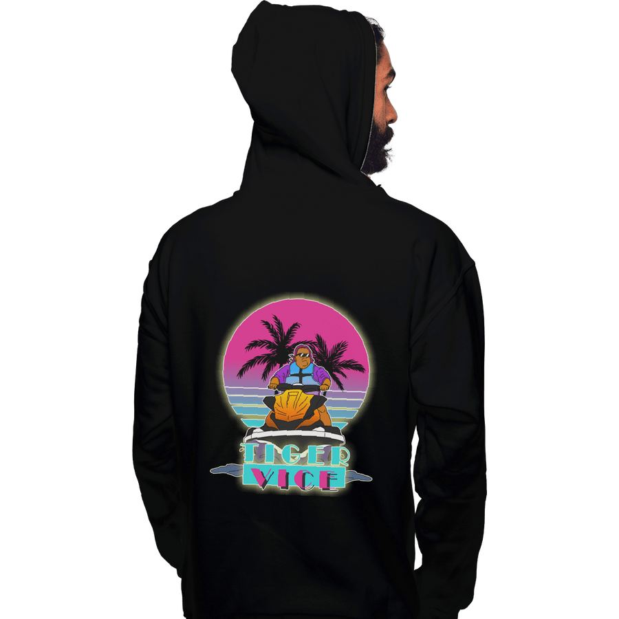 Shirts Zippered Hoodies, Unisex / Small / Black Tiger Vice