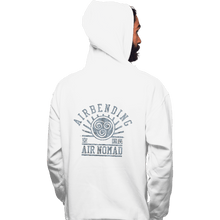 Load image into Gallery viewer, Shirts Pullover Hoodies, Unisex / Small / White Air Bending

