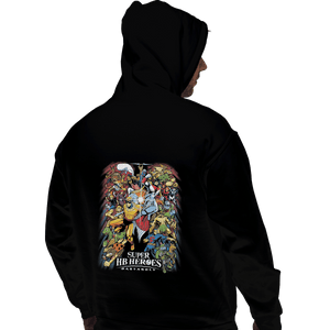 Shirts Zippered Hoodies, Unisex / Small / Black Super HB Heroes