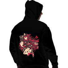 Load image into Gallery viewer, Daily_Deal_Shirts Pullover Hoodies, Unisex / Small / Black Fragrance In Thaw Hu Tao
