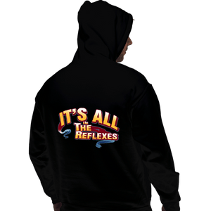 Shirts Pullover Hoodies, Unisex / Small / Black Reflexes